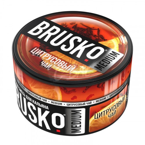 Табак для кальяна Brusko Medium 50 гр (Цитрусовый Чай)